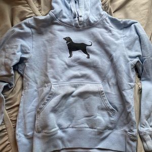 black dog sweatshirt